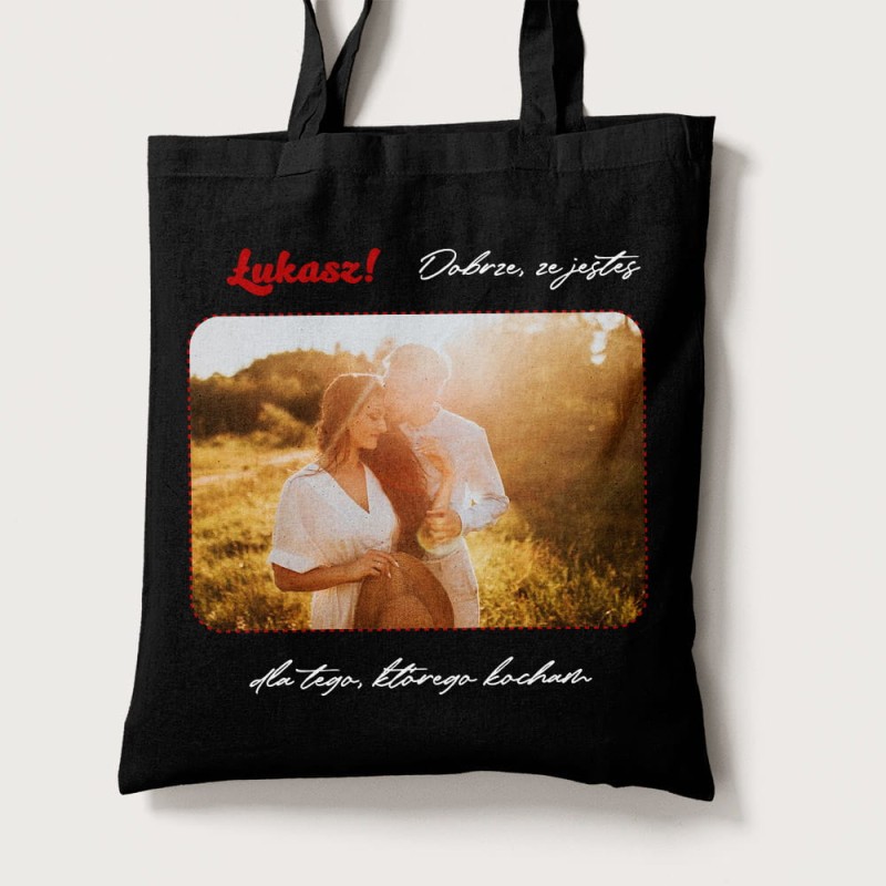 Torba Na Walentynki Ze Zdjęciem I Imieniem