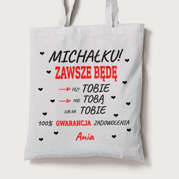 Torba Na Walentynki Z Imionami