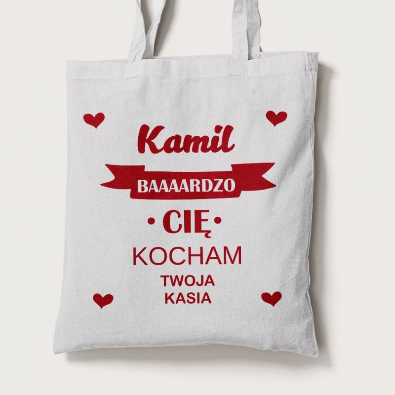 Torba Na Walentynki Z Imionami
