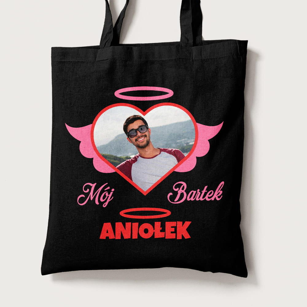 Torba Na Walentynki Ze Zdjęciem i Imieniem