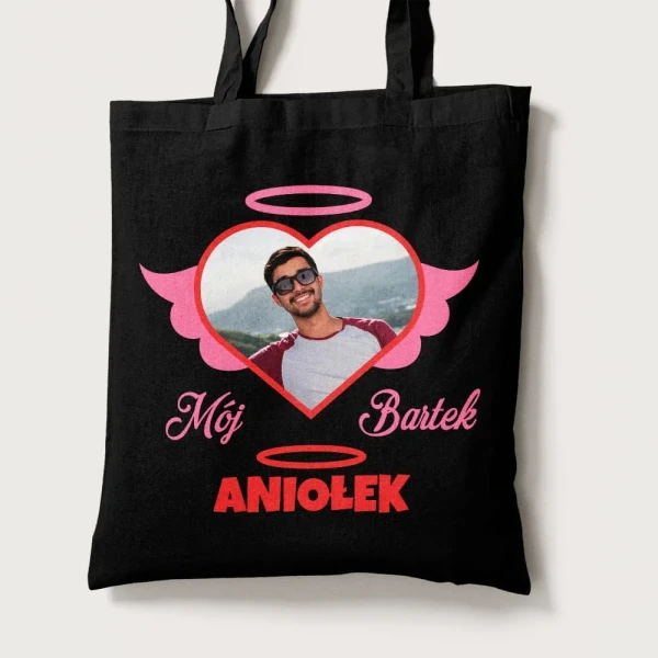 Torba Na Walentynki Ze Zdjęciem i Imieniem