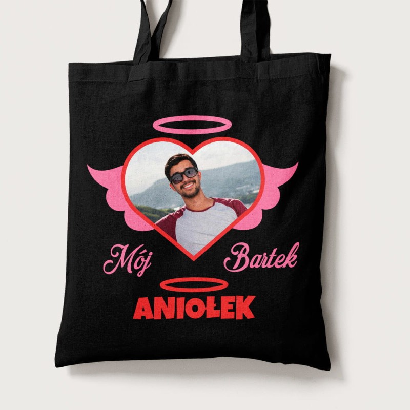 Torba Na Walentynki Ze Zdjęciem i Imieniem