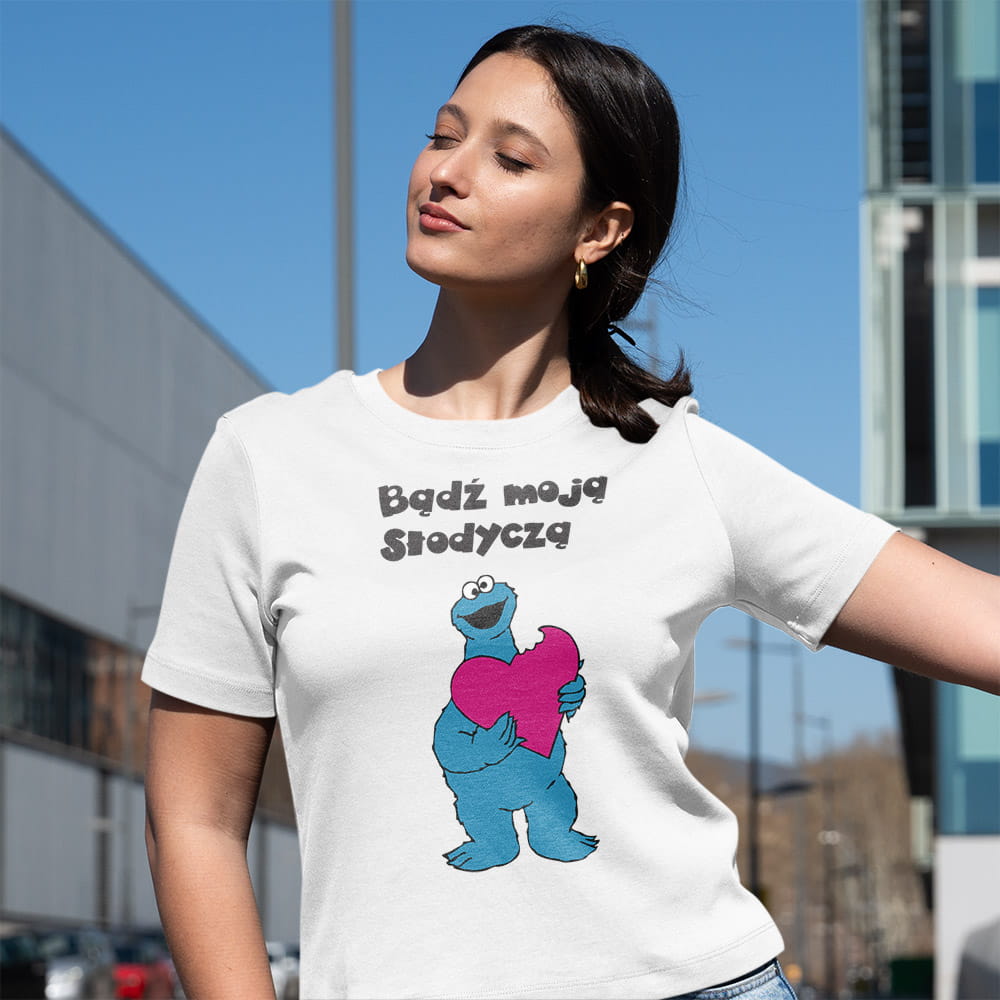 Koszulka Damska Na Walentynki Bądź Moją Słodyczą