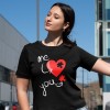 Koszulka Damska Na Walentynki Puzzlove Me And You