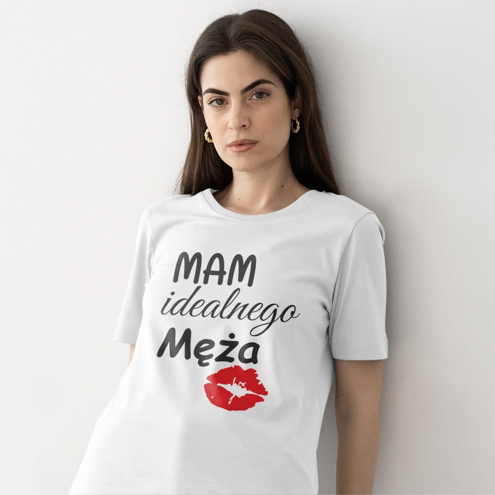 Koszulka Damska Na Walentynki Mam Idealnego Męża