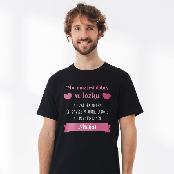 Koszulka Meska Na Walentynki Z Imieniem