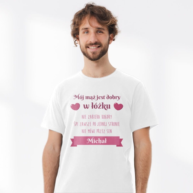 Koszulka Meska Na Walentynki Z Imieniem