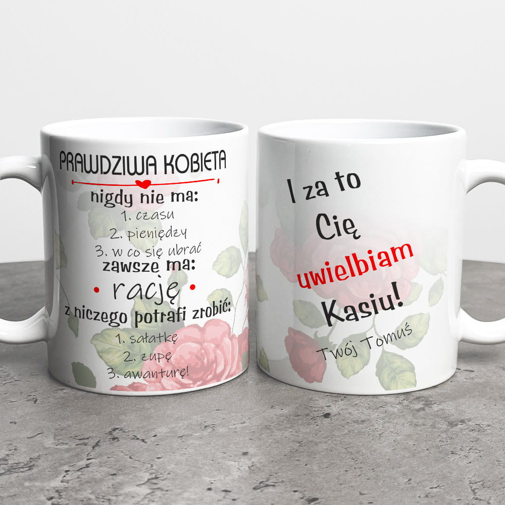 Kubek Na Dzień Kobiet Z Imionami