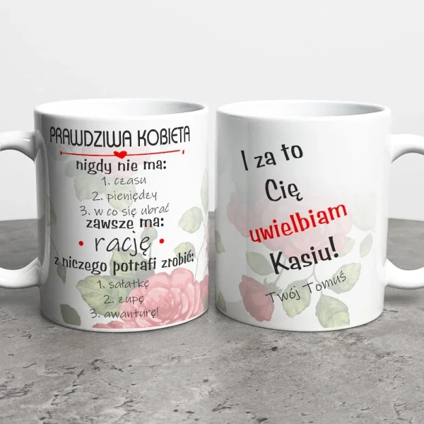 Kubek Na Dzień Kobiet Z Imionami