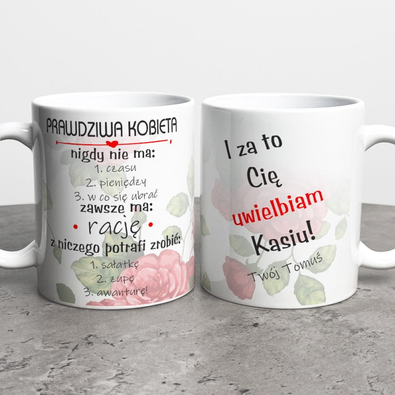 Kubek Na Dzień Kobiet Z Imionami