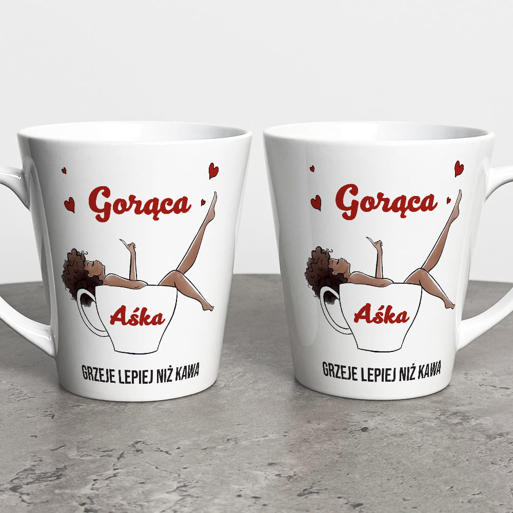 Kubek Latte Na Dzień Kobiet Z Imieniem