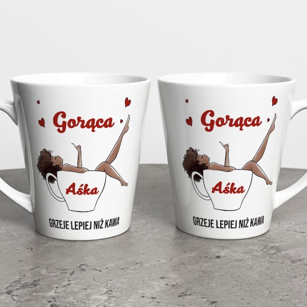 Kubek Latte Na Dzień Kobiet Z Imieniem