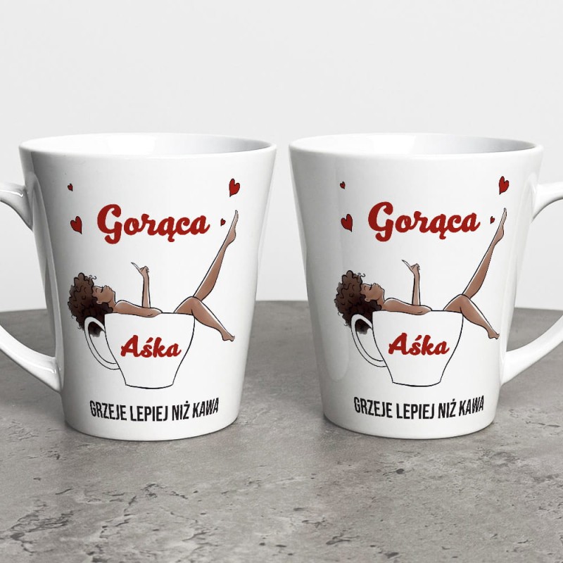 Kubek Latte Na Dzień Kobiet Z Imieniem