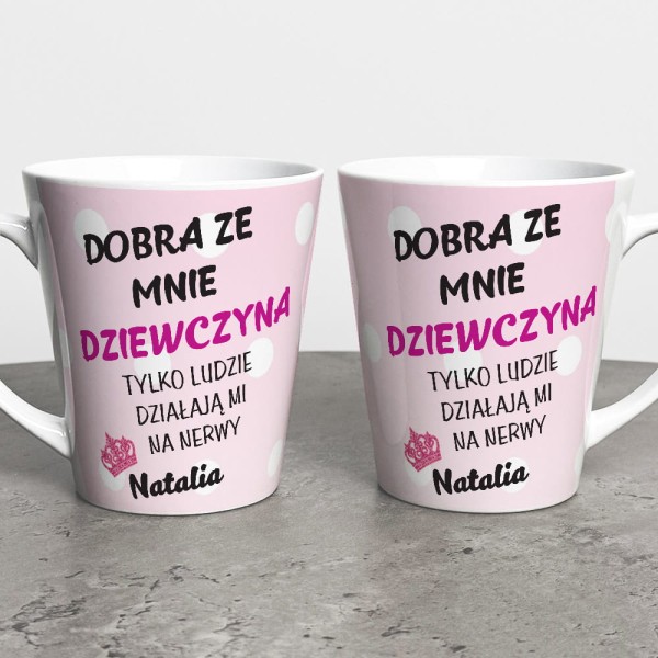 Kubek Latte Na Dzień Kobiet Z Imieniem