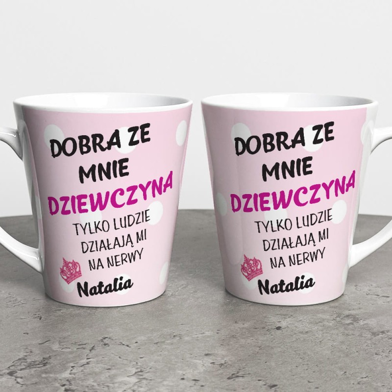 Kubek Latte Na Dzień Kobiet Z Imieniem