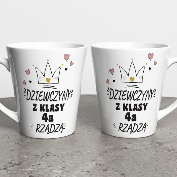 Kubek Latte Na Dzień Kobiet Dla Koleżanki z Klasy