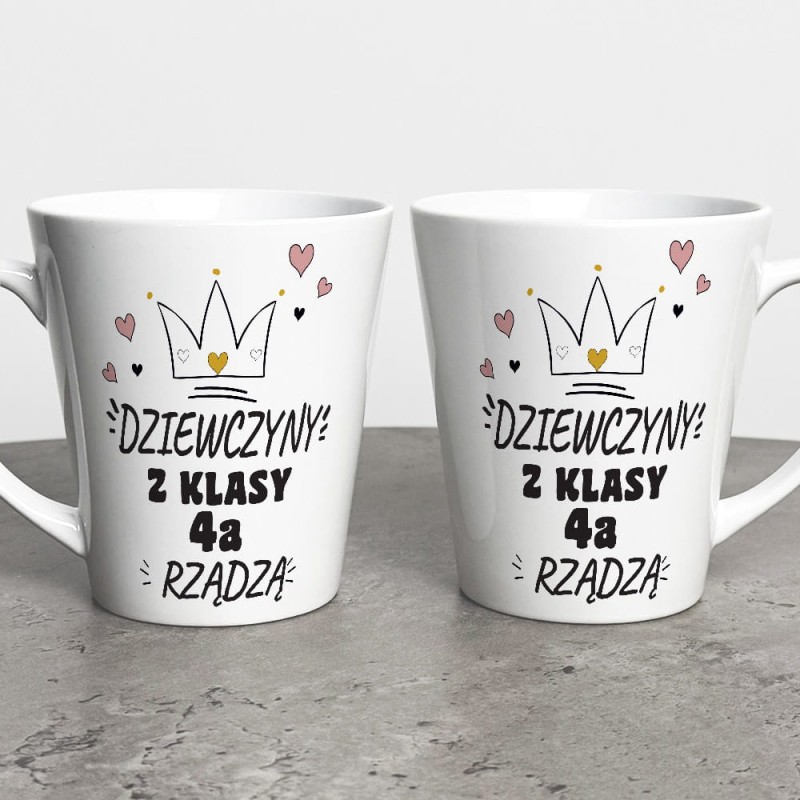 Kubek Latte Na Dzień Kobiet Dla Koleżanki z Klasy