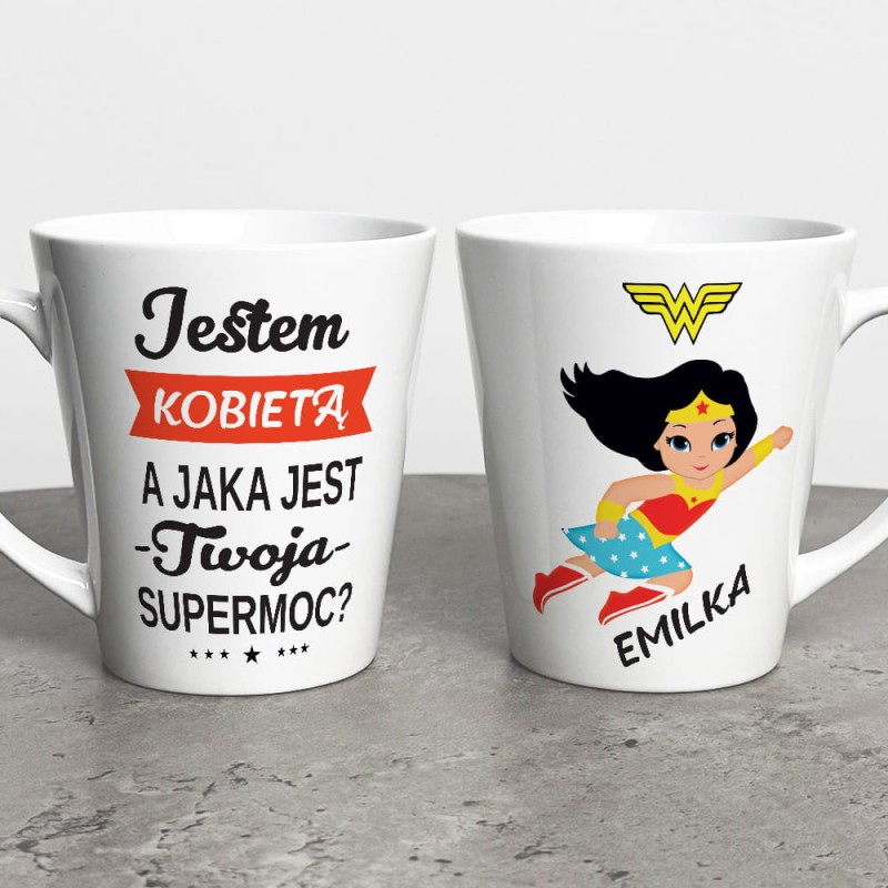 Kubek Latte Na Dzień Kobiet Z Imieniem