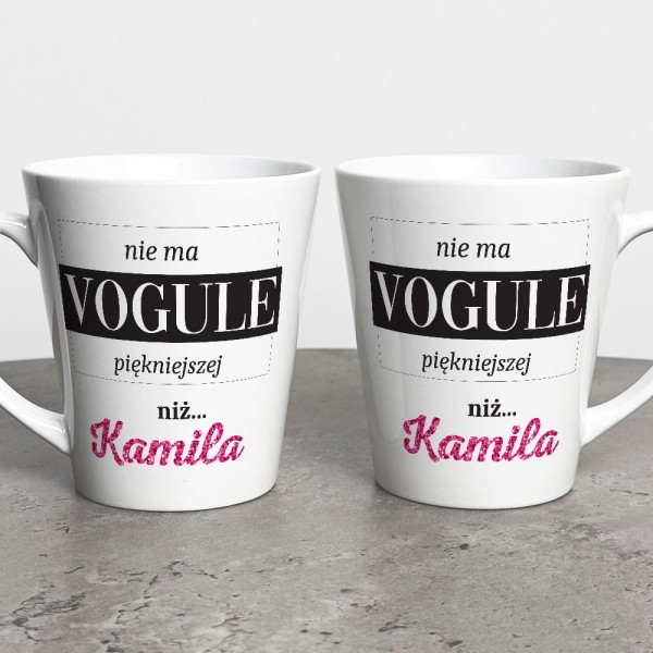 Kubek Latte Na Dzień Kobiet Z Imieniem