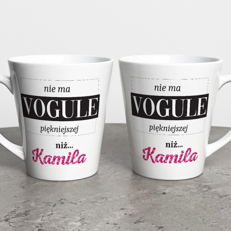 Kubek Latte Na Dzień Kobiet Z Imieniem