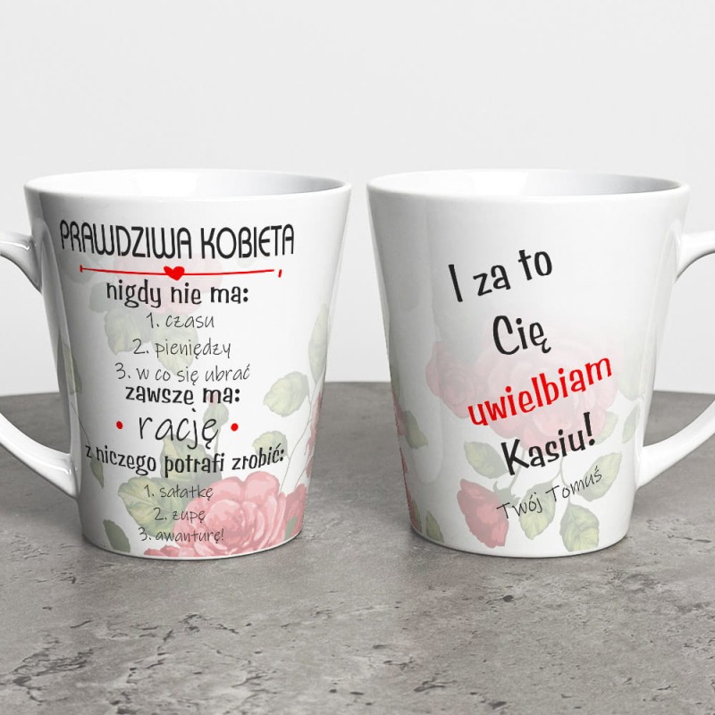 Kubek Latte Na Dzień Kobiet Z Imionami