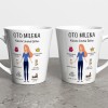 Kubek Latte Na Dzień Kobiet Z Imieniem