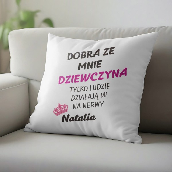 Poduszka Na Dzień Kobiet Z Imieniem