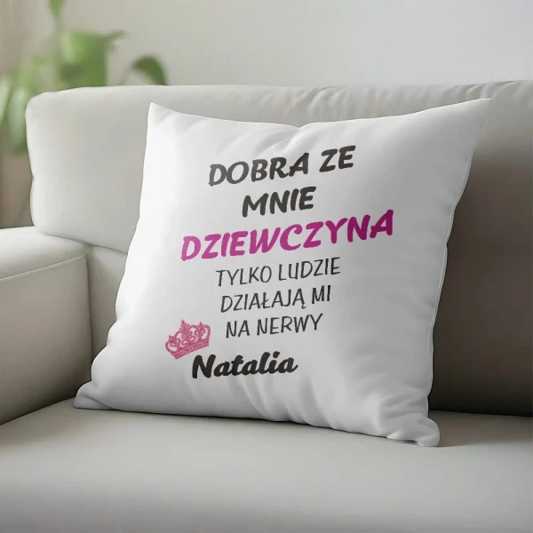 Poduszka Na Dzień Kobiet Z Imieniem