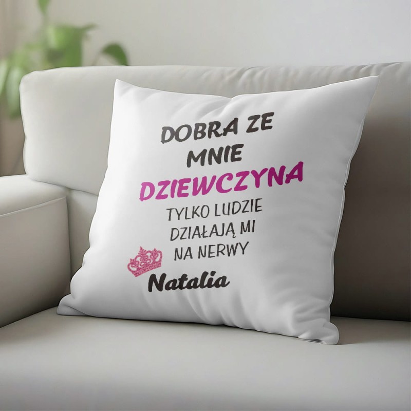 Poduszka Na Dzień Kobiet Z Imieniem