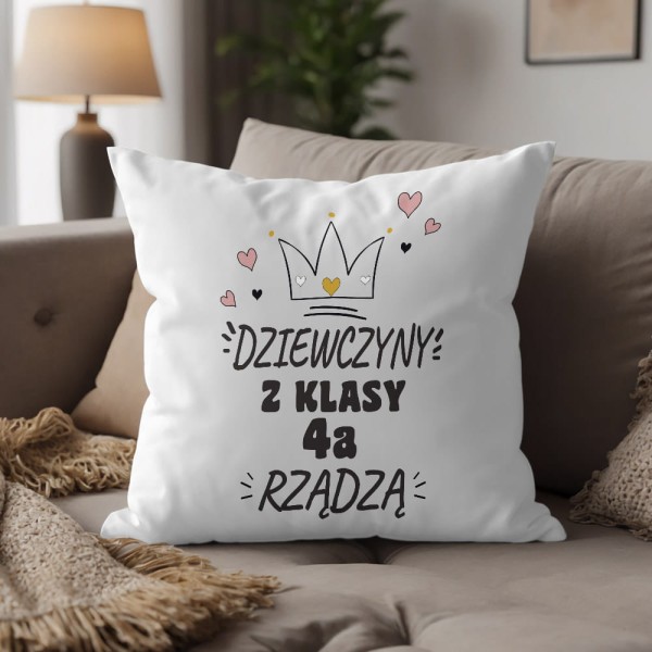 Poduszka Na Dzień Kobiet Dla Koleżanki z Klasy