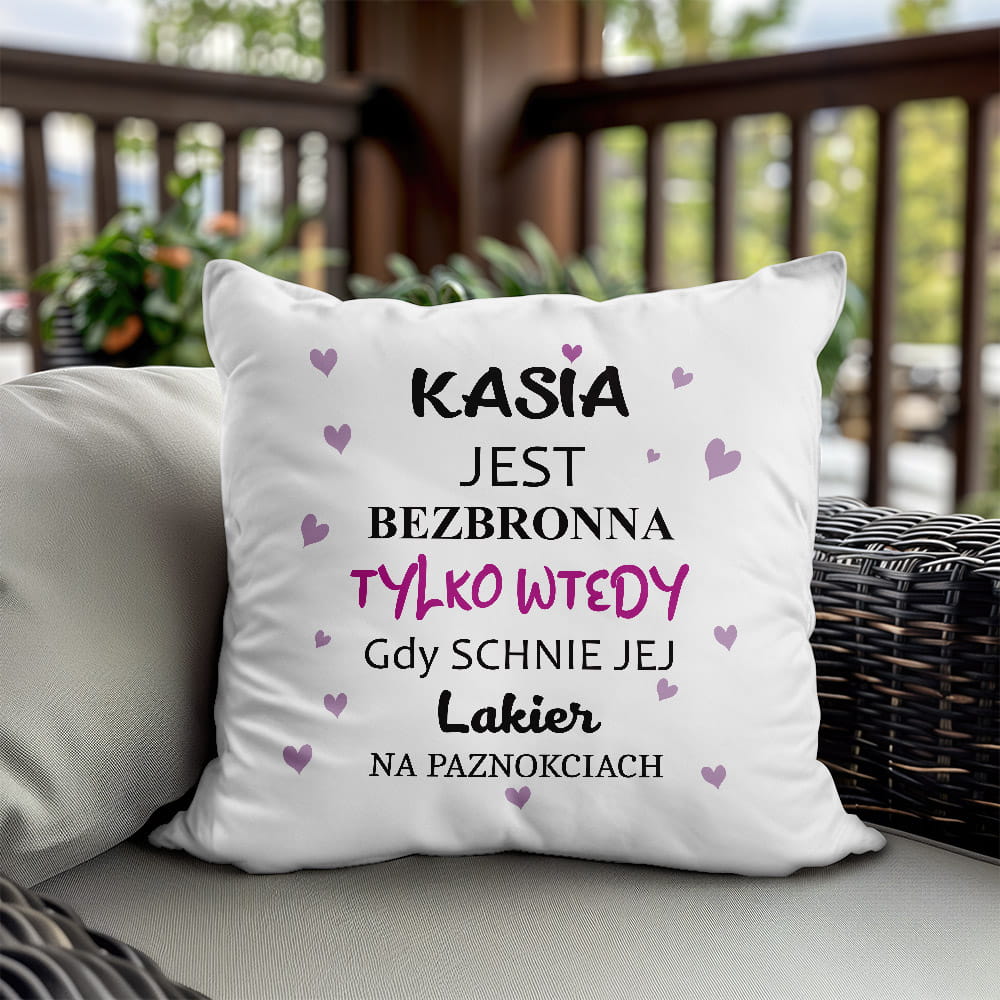 Poduszka Na Dzień Kobiet Z Imieniem