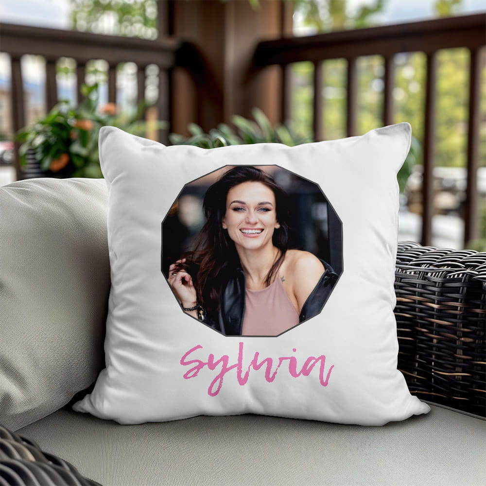 Poduszka Na Dzień Kobiet Ze Zdjęciem i Imieniem