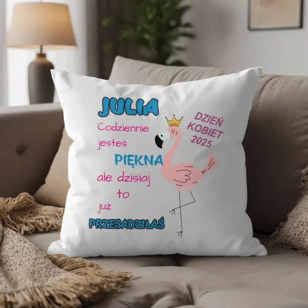Poduszka Na Dzień Kobiet Z Imieniem