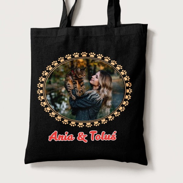 Torba Na Dzień Kobiet Z Imieniem i Zdjęciem