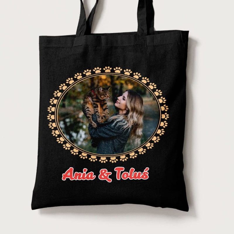 Torba Na Dzień Kobiet Z Imieniem i Zdjęciem