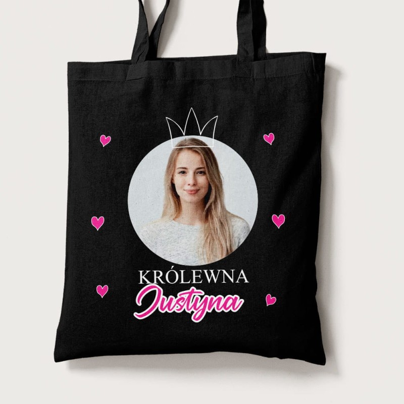 Torba Na Dzień Kobiet Z Imieniem i Zdjęciem