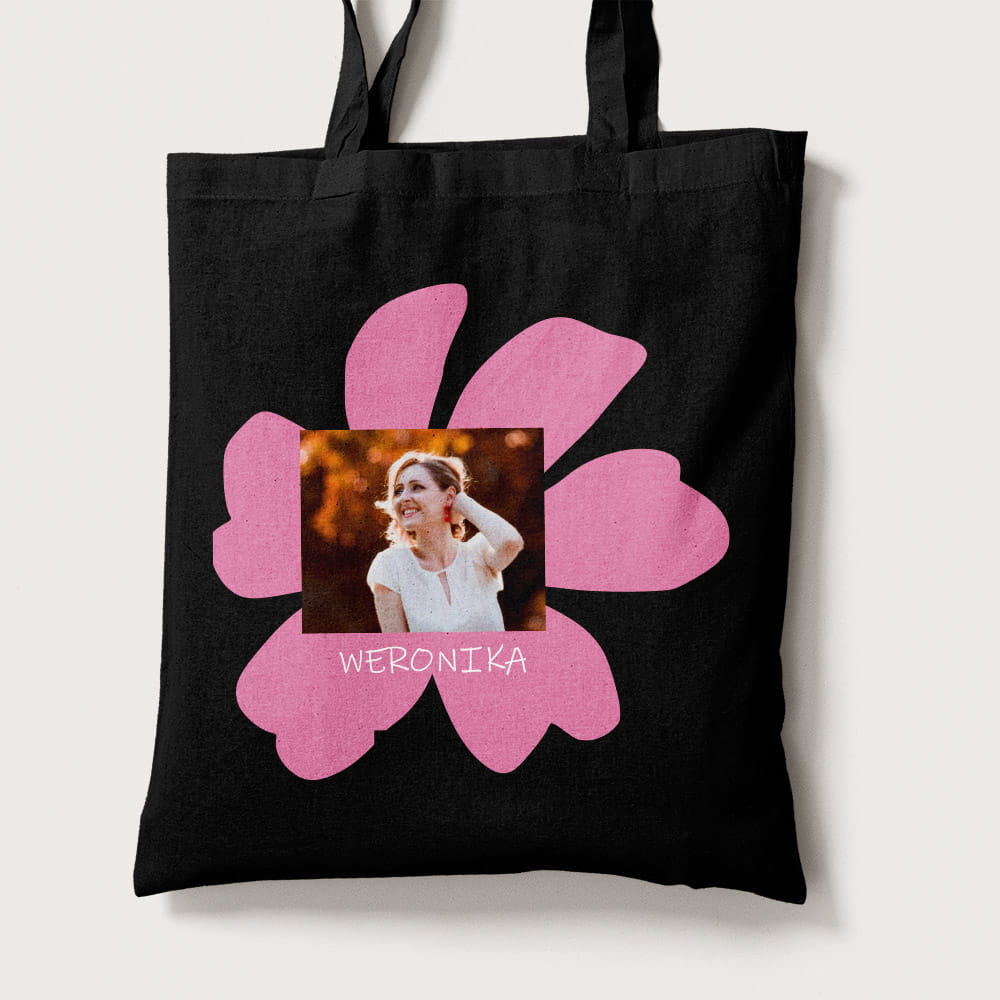 Torba Na Dzień Kobiet Ze Zdjęciem i Imieniem