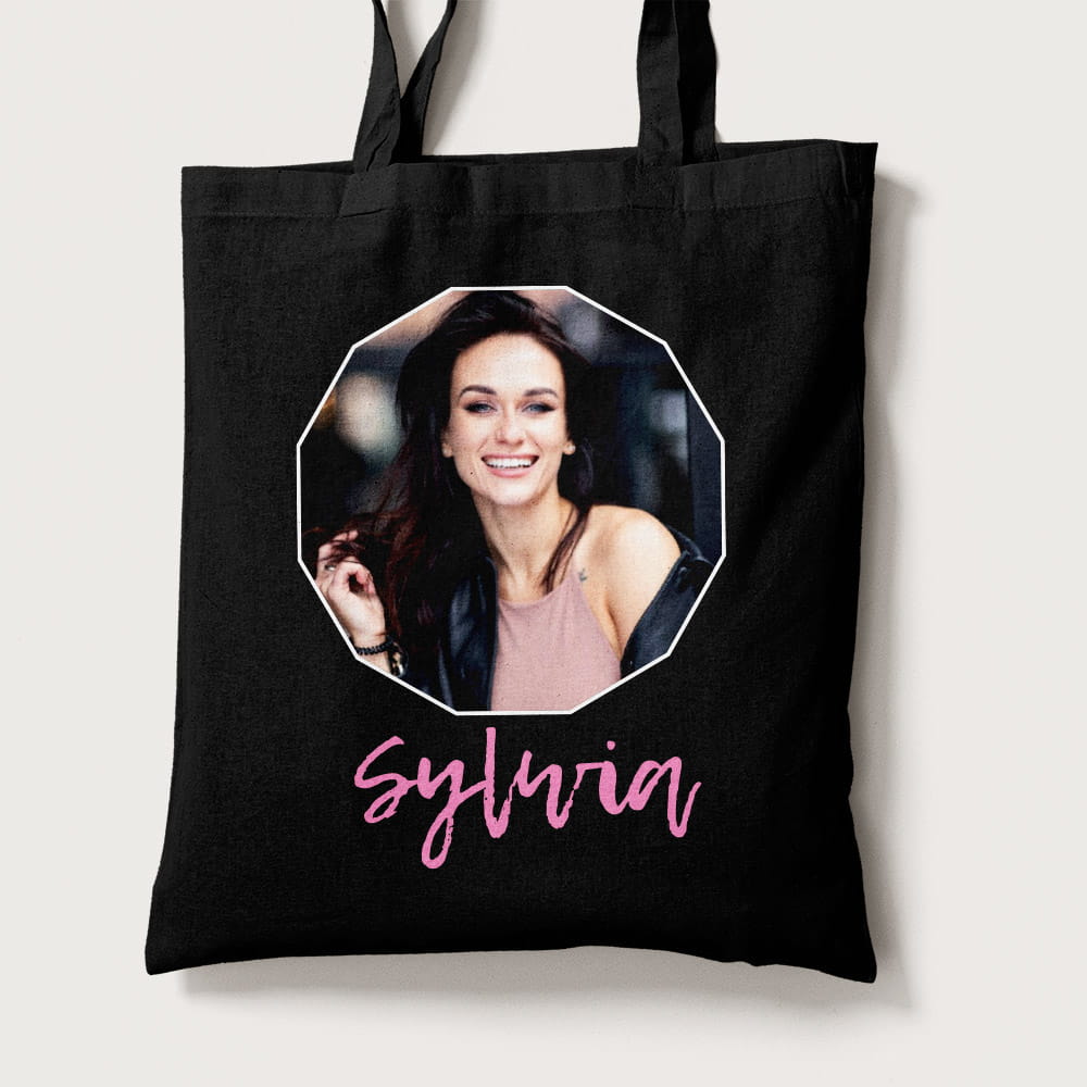 Torba Na Dzień Kobiet Ze Zdjęciem i Imieniem