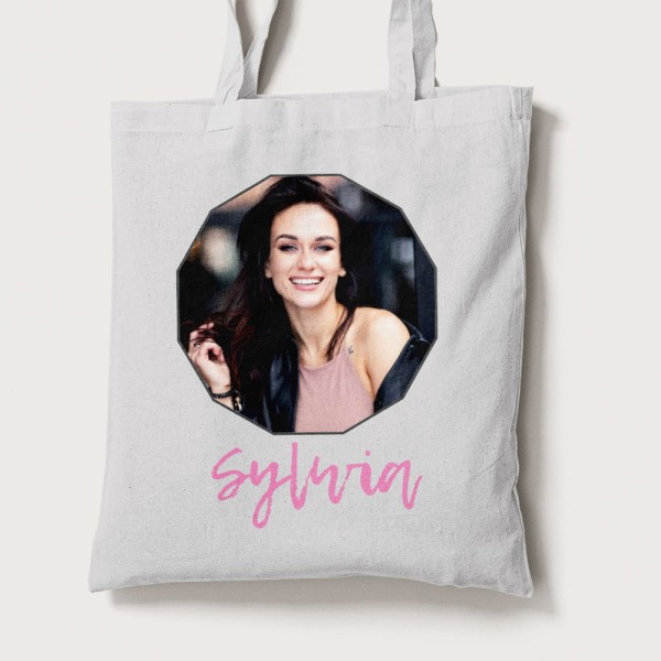 Torba Na Dzień Kobiet Ze Zdjęciem i Imieniem