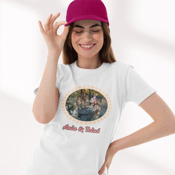 Koszulka Na Dzień Kobiet Z Imieniem i Zdjęciem