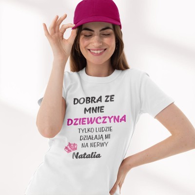Koszulka Prezent Na Dzień Kobiet Z Imieniem