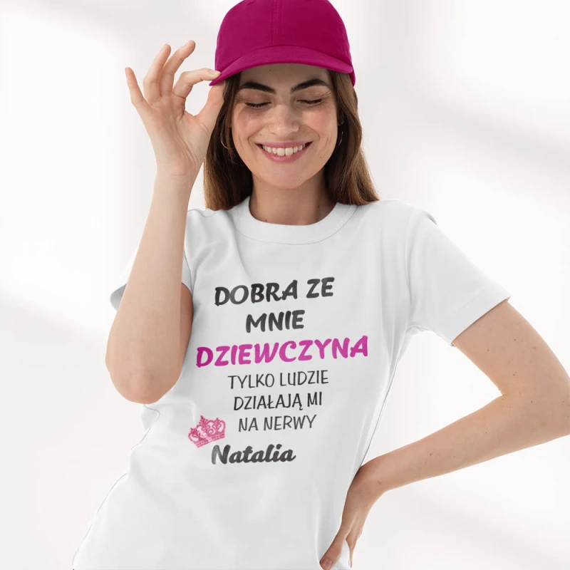 Koszulka Prezent Na Dzień Kobiet Z Imieniem