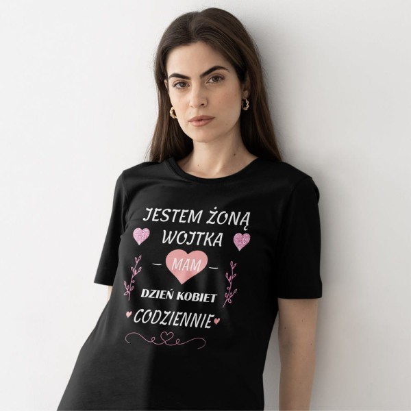 Koszulka Na Dzień Kobiet Z Imieniem