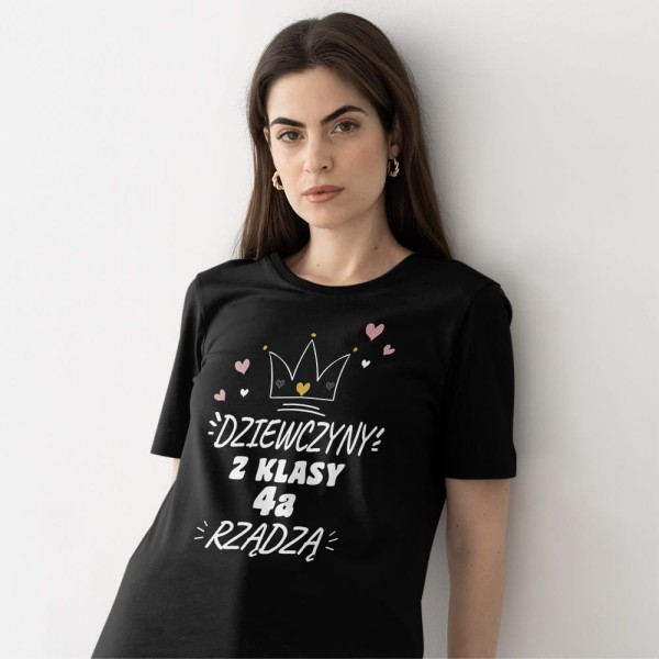 Koszulka Na Dzień Kobiet Prezent Dla Koleżanki z Klasy