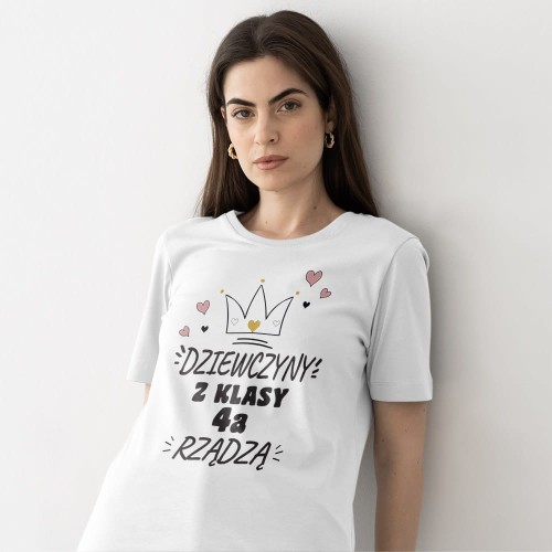 Koszulka Na Dzień Kobiet Prezent Dla Koleżanki z Klasy