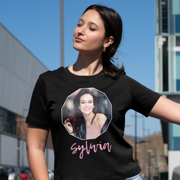 Koszulka Na Dzień Kobiet Ze Zdjęciem i Imieniem