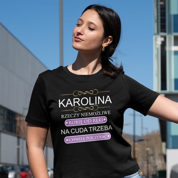 Koszulka Prezent Na Dzień Kobiet Z Imieniem