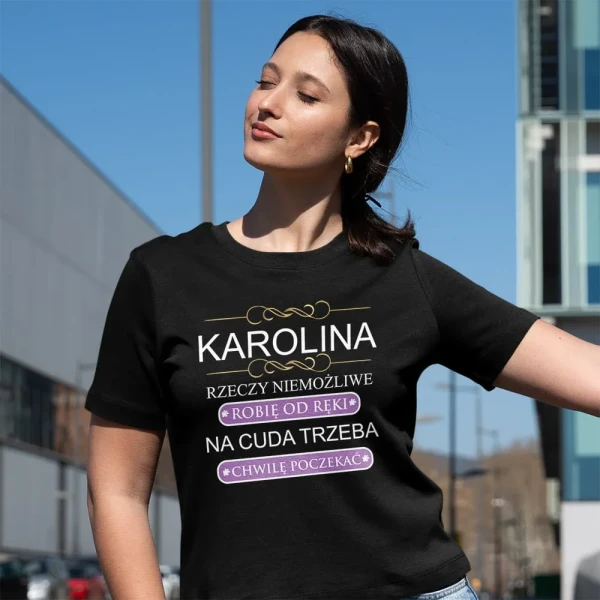 Koszulka Prezent Na Dzień Kobiet Z Imieniem