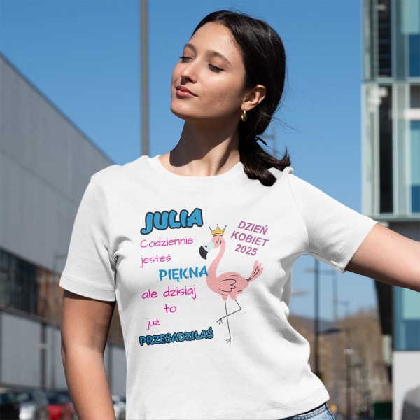 Koszulka Prezent Na Dzień Kobiet Z Imieniem