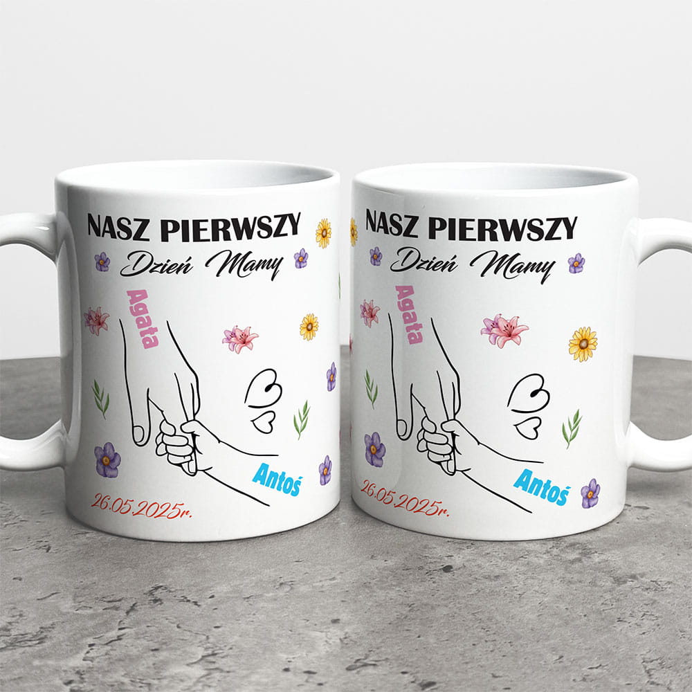 Kubek Na  Pierwszy Dzień Mamy Z Imieniem